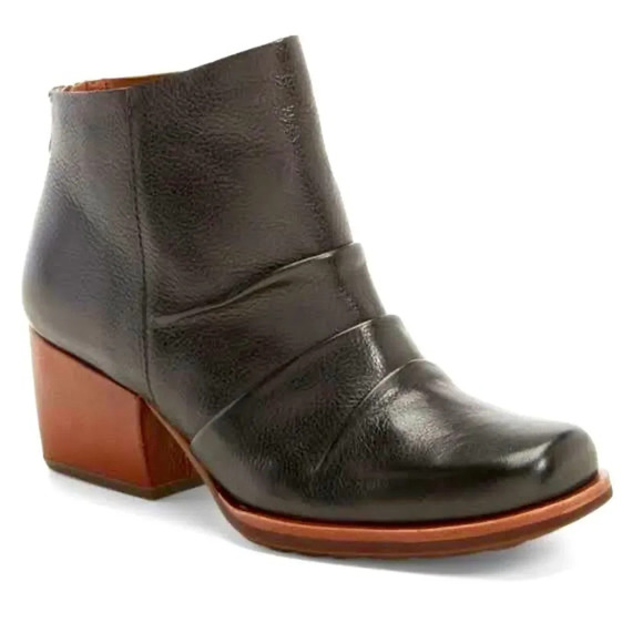 Kork-Ease Kissel Leather Back Zip Bootie - Picture 1 of 7